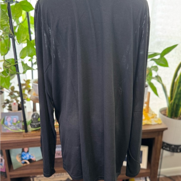 Dr. Seuss Black Grinch Pajama Top - Picture 2 of 4